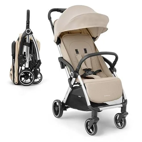KikkaBoo Silla de Paseo EDEN, Carrito Bebé hasta 22 kg