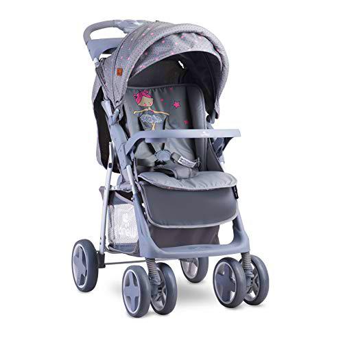 Lorelli Foxy - Cochecito urbano/bastón, color gris