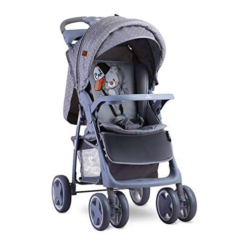 Lorelli Foxy - Cochecito urbano/bastón, color gris