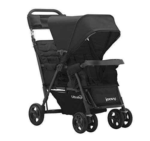 JOOVY Caboose Too - Silla de paseo ultraligera, color negro