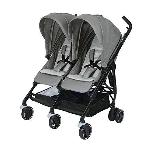 Bébé Confort DANA FOR2 'Nomad Grey' - Silla de paseo gemelar, color gris