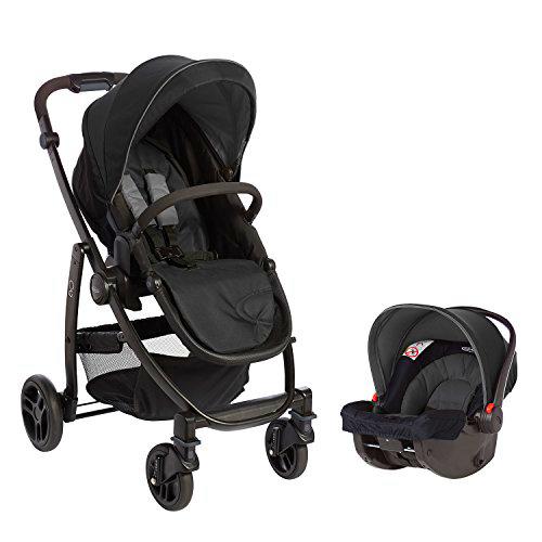Graco Evo - Sistema de viaje, color negro y gris [colección 2017]