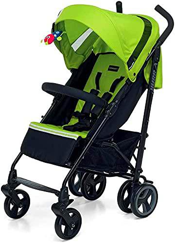 Foppapedretti Hurrà Sport Green - Cochecito compacto para niños de 0 a 3 años