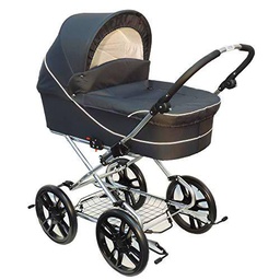 Eichhorn ESBJERG - Cochecito de paseo Dinamarca con respaldo reclinable