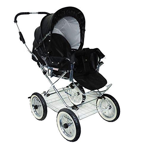 Eichhorn coche deportivo con correa de piel estructura con - öhen deslizante ajuste piel Variante multicolor negro/blanco
