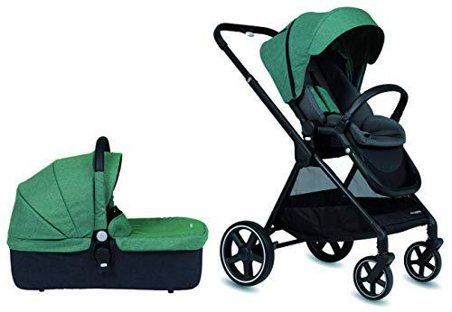 Cochecito de paseo Casualplay Optim con capazo, color green