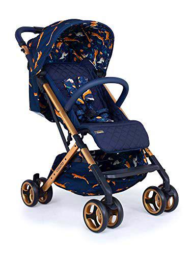 Cosatto Paloma Faith Woosh XL Pushchair - Ultra Lightweight Stroller From Birth to 25kg | One Hand Easy Fold (On The Prowl)