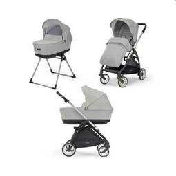 Sillas de paseo marca Inglesina. Modelo System Duo Electa Greenwich Silver