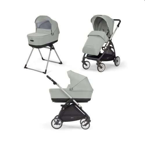 Sillas de paseo marca Inglesina. Modelo System Duo Electa Greenwich Silver