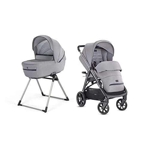 Sillas de paseo marca Inglesina. Modelo System Duo Aptica Silk Grey