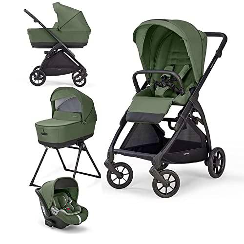 Sillas de paseo marca Inglesina. Modelo System Quattro Electa Darwin Tribeca Green