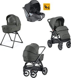 Sillas de paseo marca Inglesina. Modelo System Quattro Aptica Xt Darwin Charcoal Grey