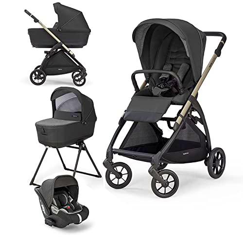 Sillas de paseo marca Inglesina. Modelo System Quattro Electa Darwin Upper Black