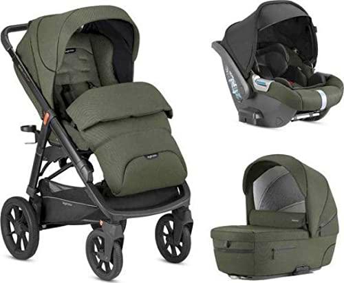 Sillas de paseo marca Inglesina. Modelo System Quattro Aptica Xt Darwin Sequoia Green