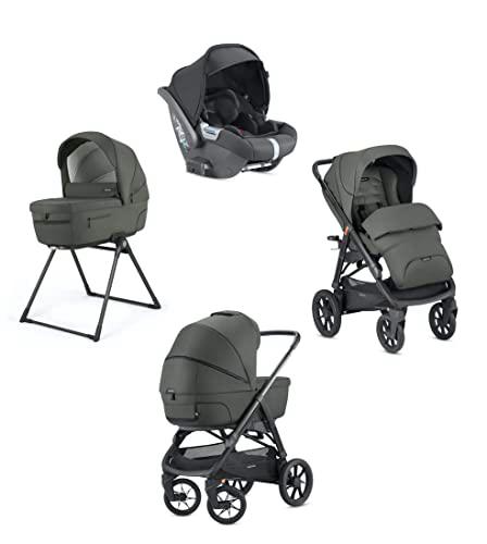 Sillas de paseo marca Inglesina. Modelo System Quattro Aptica Xt Cab Charcoal Grey