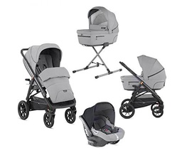 Sillas de paseo marca Inglesina. Modelo System Quattro Aptica Xt Cab Horizon Grey