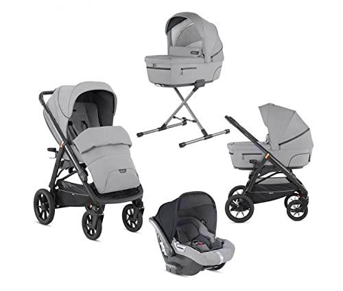 Sillas de paseo marca Inglesina. Modelo System Quattro Aptica Xt Cab Horizon Grey