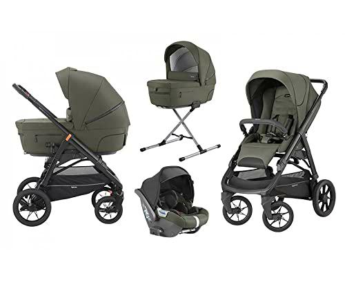 Sillas de paseo marca Inglesina. Modelo System Quattro Aptica Xt Cab Sequoia Green