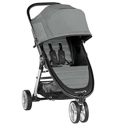 Baby Jogger City Mini 2 de 3 Ruedas Slate. Silla de paseo desde nacimiento hasta 22kg. Color gris