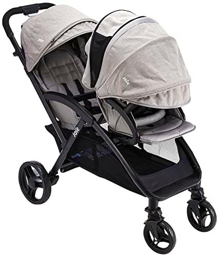 Sillas de paseo marca Joie. Modelo Poussette Double Evalite Duo Grey Flannel Joie