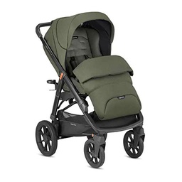 Sillas de paseo marca Inglesina. Modelo APTICA XT STROLLER TOTAL BLACK SEQUOIA GREEN