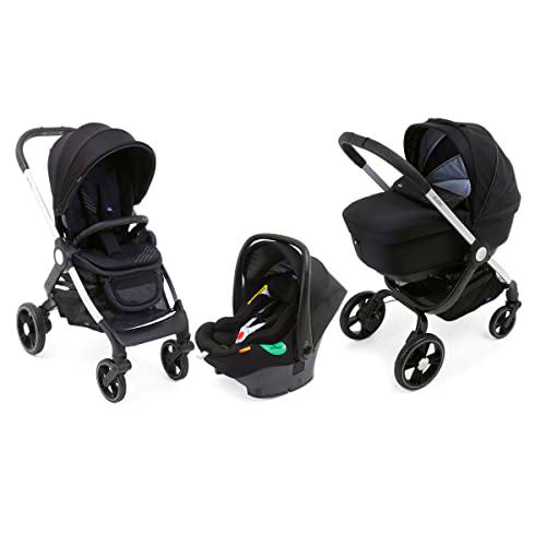 Sillas de paseo marca CHICCO. Modelo Trio Alysia I-Size Pirate Black