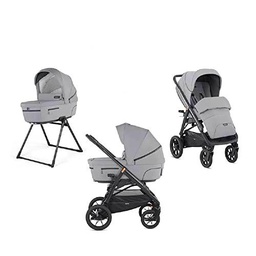 Carritos con capazos marca Inglesina. Modelo SYST. DUO APTICA XT HORIZON GREY