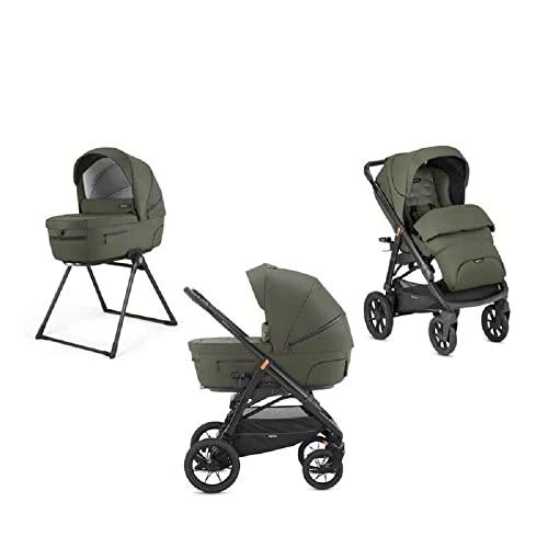 Carritos con capazos marca Inglesina. Modelo SYST. DUO APTICA XT SEQUOIA GREEN