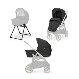 Carritos con capazos marca Inglesina. Modelo SYSTEM DUO APTICA MYSTIC BLACK