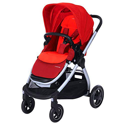 maxi-cosi 1310721110 adorra komfortabler nevera cochecito, color rojo
