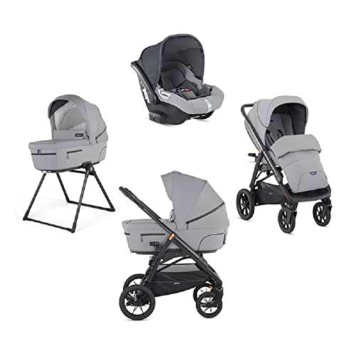 Carritos con capazos marca Inglesina. Modelo SYSTEM QUATTRO APTICA XT DARWIN HORIZON GREY