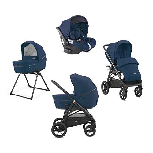 Carritos con capazos marca Inglesina. Modelo SYSTEM QUATTRO APTICA XT DARWIN POLAR BLUE