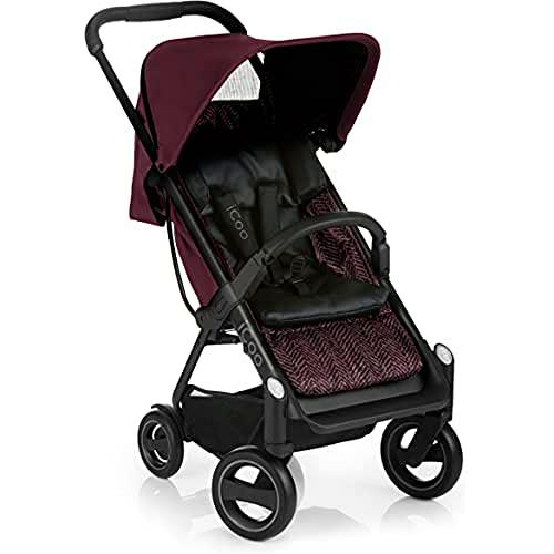 ICOO Silla de paseo compacta Acrobat hasta 18 kg con función de tumbado desde el nacimiento