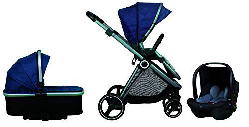 Casualplay Cochecito tres pieza Space, color navy