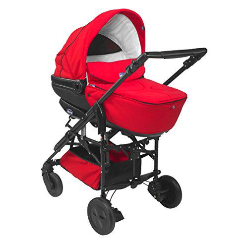 Chicco 4079261700000 Trio System Living Smart - Silla de paseo, color rojo