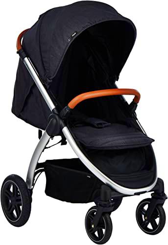 Hauck Silla de paseo bebe UpTown con respaldo reclinable y manillar regulable en altura