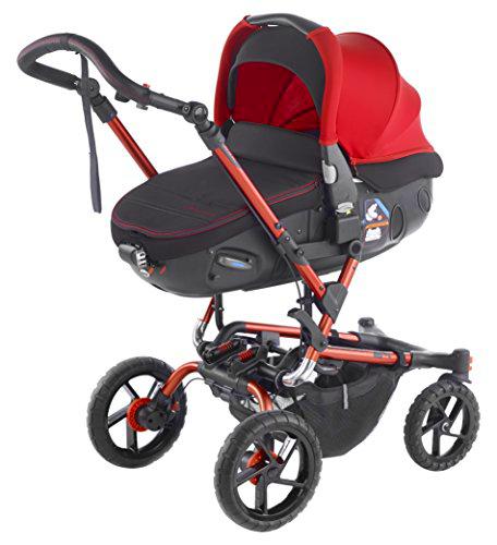 Jane Crosswalk Matrix cochecito rojo