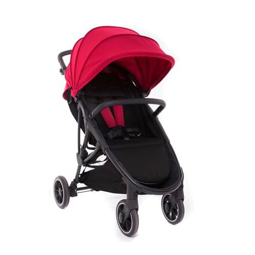 Baby Monsters Silla de paseo Alaska Black Edition + Capota Color pack (Burdeos)