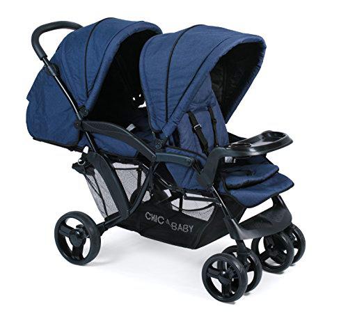 CHIC 4 BABY 273 52 Doppio - Carrito convertible, color azul