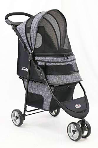 Innopet InnoPet - Silla de paseo con protector para lluvia, color gris