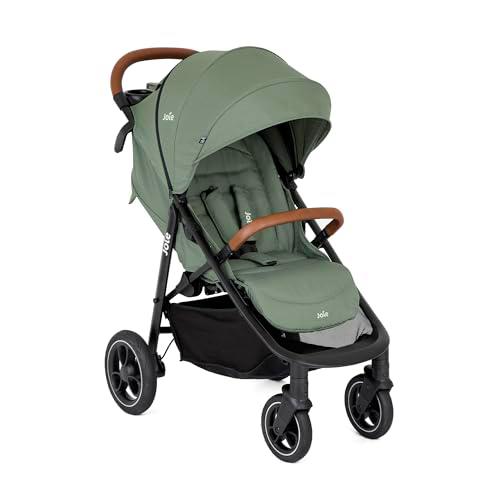 Sillas de paseo marca Joie. Modelo Buggy &amp; Sportwagen Litetrax Pro bis 22 kg belastbar mit Schieber-Ablagefach &amp; Regenschutz