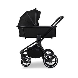MOON RESEA+ ONYX - Cochecito combinado Edition+, con bañera y asiento deportivo