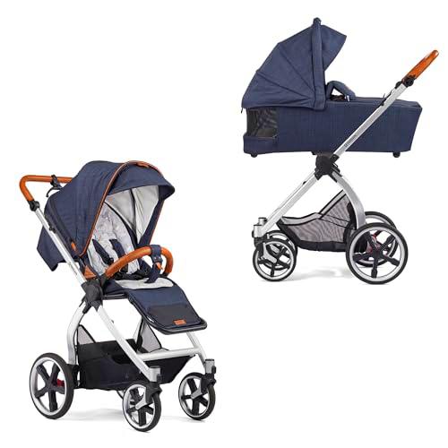 Gesslein Cochecito FX4 Swing con capazo panorámico Lyx (cochecito 3 en 1