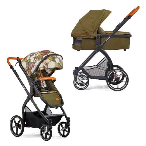 Gesslein Cochecito FX4 Life con capazo Panorama Relax (cochecito 3 en 1