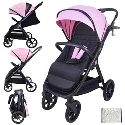 Twinly - Silla de Paseo Ligera bebé hasta 22kg plegable SPACELY