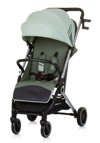 Chipolino PIXIE Silla de paseo hasta 22 kg Pastel green,fácil manejo y plegado,ligero, versátil
