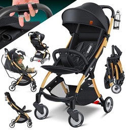 KIDIZ® Premium Silla de Paseo, Buggy, Ruedas de 360º