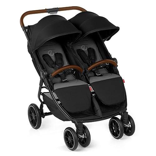 Jane Twinlink - Cochecito negro frío